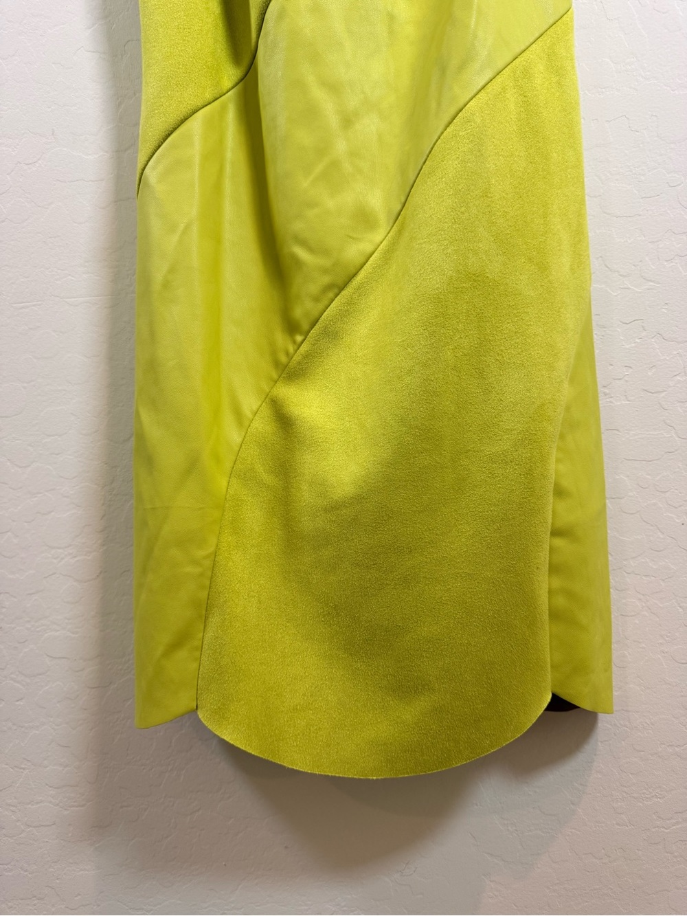 Topshop Lime Green Spaghetti Strap Mini Dress - Picture 2 of 5